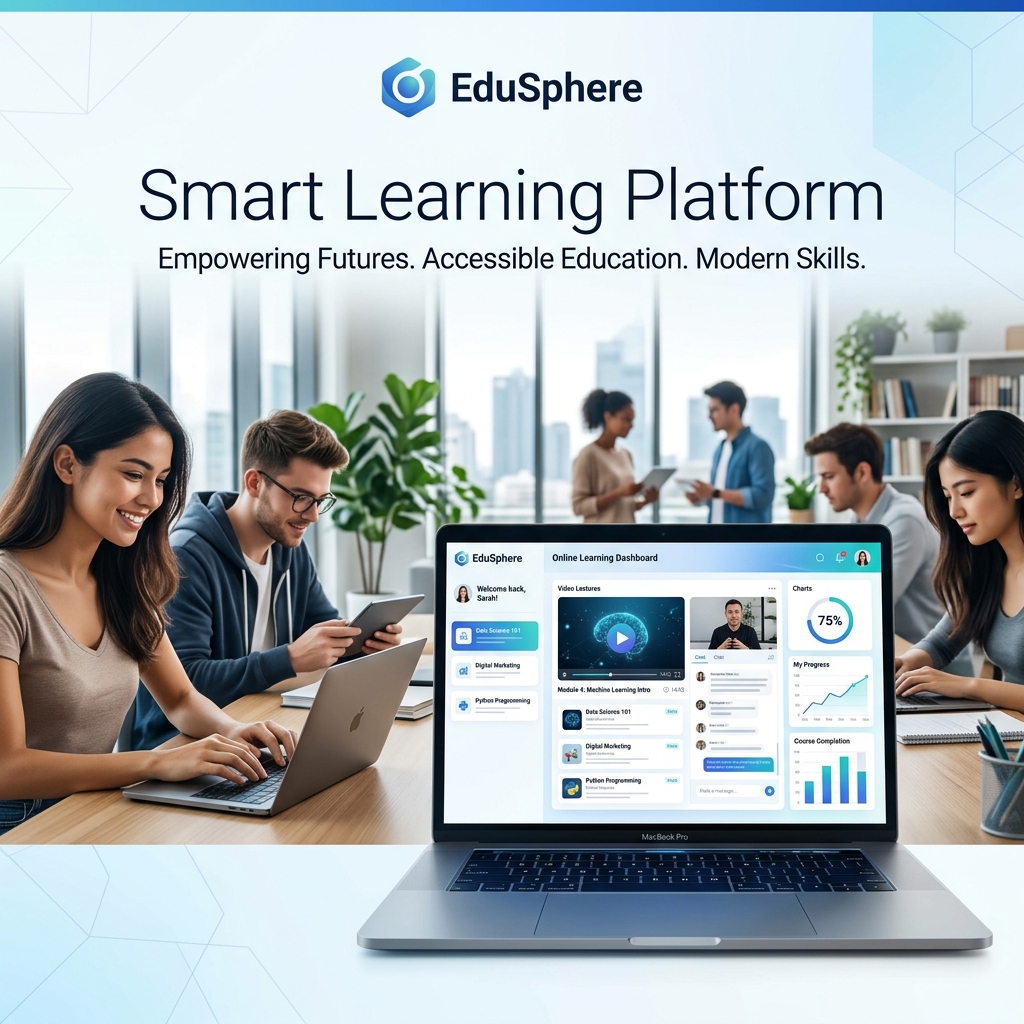 E-Learning Platform Dashboard