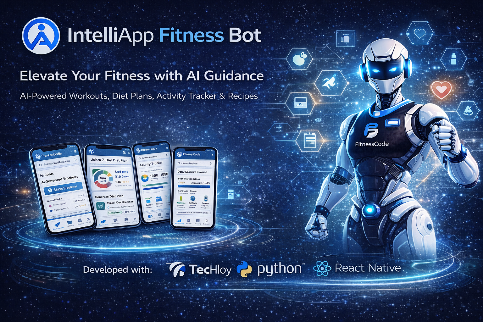 FitnessBot AI Full Feature Suite