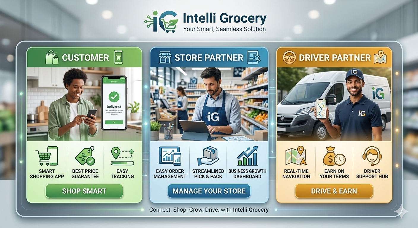 Intelli Grocery Ecosystem