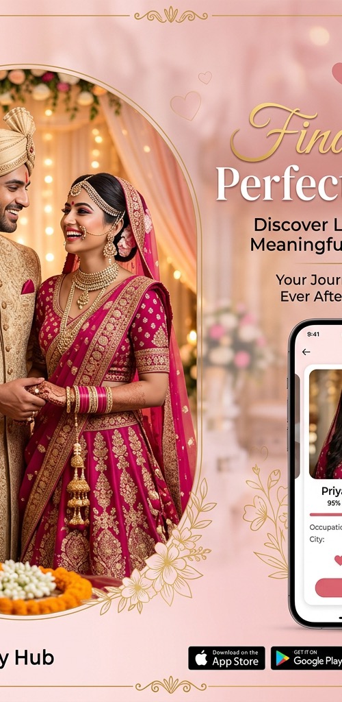 Matrimonial App Screen 1